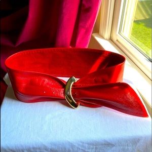 Italian leather belt